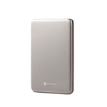 【NICONICO】 Superthin極度輕薄・磁吸行動電源(5000mAh)POT-483(原色鈦), 原色鈦, large