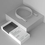 [萬摩科技]Allite 1.5 M 液態矽膠充電線（USB-C to USB-C）冷霧灰, , large
