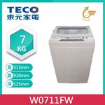 TECO W0711FW Washing Machine, , large