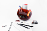 【O-Life】Rotating remote control storage box - red, , large