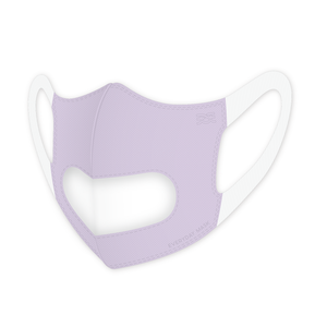 天天透明醫療口罩-5入(L 紫色)