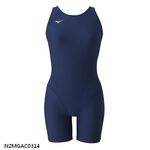 MIZUNO SWIM BASIC 女連身四角泳裝 成人女 泳裝 游泳 N2MGAC03 24FW【樂買網】, , large