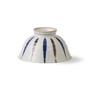 Two-color brush ten grass rice bowl-green