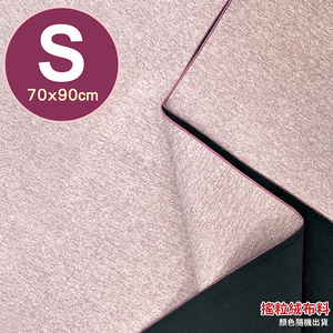 專業透氣防水墊-S號(70x90cm)/花色-淡麻紫粉