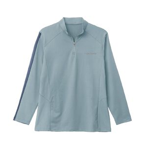 機能長袖運動衫-藍色M