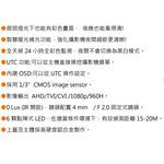 昌運監視器 環名HME HM-W161 200萬 4mm 四合一 防水型暖光攝影機 暖光15-20M, , large