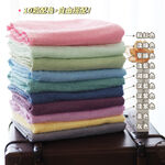 [Kaimei Cotton Industry] 3 in the group, random and excellent, MIT made in Taiwan, 8 taels of lightweight and durable pure cotton absorbent bath towels, multiple colors available, , large