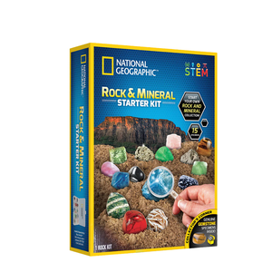 NATIONAL GEOGRAPHIC 國家地理 岩石礦物入門套組