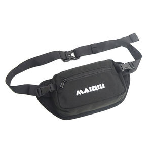 【MQ】潮流胸包-黑色 腰包 斜跨包 兩用包 斜肩包 霹靂包 外送員 潮流 輕便 情人節 禮物