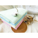 [Kaimei Cotton] Randomly excellent MIT made in Taiwan, elegant plain striped bath towel, top 12 taels, super thick, pure cotton satin design, , large