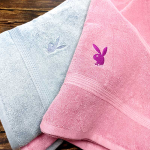 【PLAYBOY】日沐優雅素色浴巾