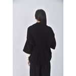 (XL) 質感黑色罩衫二手衣, , large