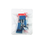 Metallic Blue Binder Clips &ndash; #3, , large