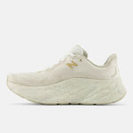 New Balance Fresh Foam X More V4 女 慢跑鞋 運動 D寬楦 奶白 [WMORWS4], , large
