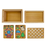 [九越]咖波木質百寶盒, , large