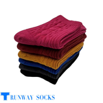 【伸展台】《RUNWAY SOCKS》日系 流行短襪 雙針筒1/2短襪 心型緹花 休閒運動 卡其色 女款 1雙入, , large