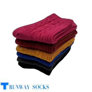 【伸展台】《RUNWAY SOCKS》日系 流行短襪 雙針筒1/2短襪 心型緹花 休閒運動 卡其色 女款 1雙入