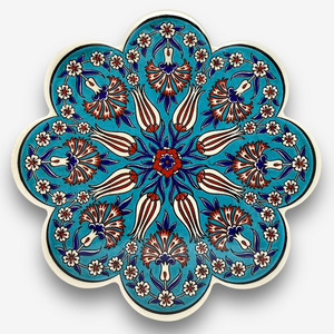 【SOLO Vintage】Designer Heat Mats Ceramic Hot Pads Coasters Made in Turkey 06