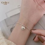 【Gulicc】古莉可 手鍊 韓版Y2K愛心吊墜手鍊, , large
