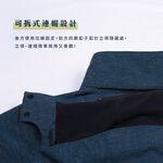 【Aith】日系麻花織染防風刷毛挺版保暖外套 2XL/寶石藍, , large