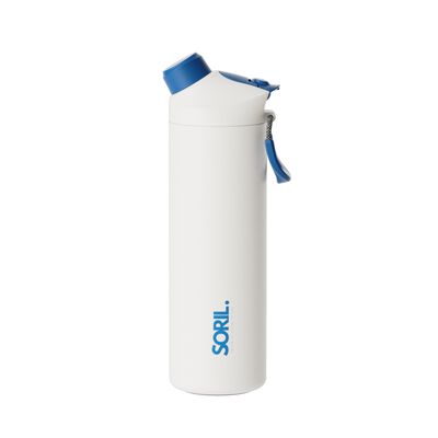 SORIL磁吸蓋保溫杯709ml-灰白