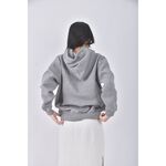 (L) united athle質感棉質連帽灰色長袖上衣二手衣, , large