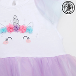 【SOLO Vintage】LCW Girls Unicorn One-piece Dress with Hairband Made in Turkey 24-36m, , large