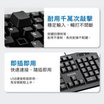 PHILIPS SPT6234 有線鍵鼠組 鍵盤104鍵 低噪音舒適鍵 人體工學滑鼠 光學感應 USB即插即用, , large