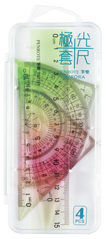 【PENROTE 筆樂】極光套尺 綠, , large