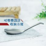 【純鈦湯匙 一般款5入】台式經典 鈦湯匙 大湯匙 環保餐具 露營 , , large