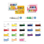 雄獅 王樣不透明水彩-塑盒(多款)18色, , large