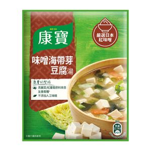 康寶濃湯味噌海帶芽豆腐湯34.7gx2