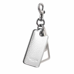 COACH Logo 吊牌及開瓶器造型吊飾/鑰匙圈/銀色, , large