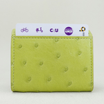 【M2nd】Ostrich Tri-fold Wallet, , large