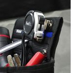 【Niche 樂奇】大開口工具收納袋 腰包 腿袋 TL-6208 電工、水電工、木工的工具包，建築工作工具收納袋, , large