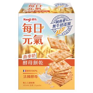 健司每日元氣 燕麥奶酵母餅6入