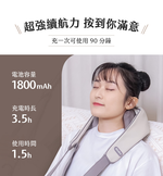 Neck and Shoulder Massager, 米白, large