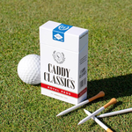 Caddy Classics 高爾夫球 Tee 10支/盒 附50支補充Tee 球架 開球架 高爾夫球禮物, , large