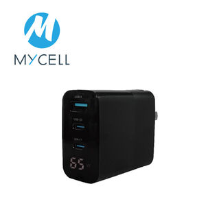 MyCell GDK55T GaN氮化鎵PD+QC閃充充電器