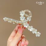【Gulicc】古莉可 髮夾 金色沁雅仙氣大抓夾, , large