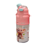 Bounce twist lid water bottle, 粉色, large