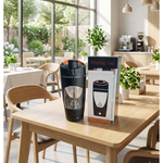 電動攪拌杯 700ml 【悍將黑】可拆底座 一鍵自動攪拌 防漏杯蓋 健身 辦公室 送禮 咖啡 隨行杯 攪拌杯 搖搖杯 蛋白粉 奶昔, , large