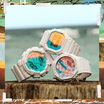 CASIO 卡西歐 G-SHOCK 2100八角彩色鏡面手錶 GA-2100TL-7A, , large