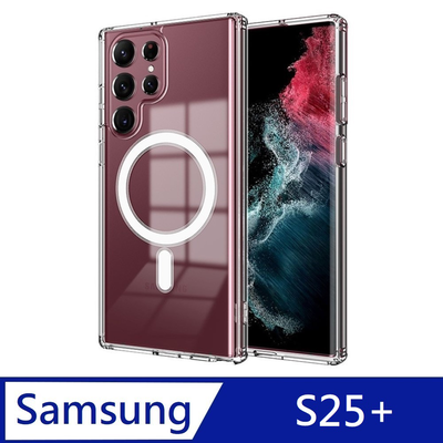 【MagSafe磁吸】 防摔透明保護殼 空壓殼 硬殼 磁吸殼 適用 Samsung Galaxy S25+ / S25 Plus