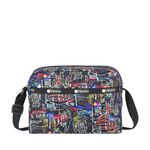 |快速出貨|Lesportsac Daniella Crossbody 都會時尚拉鍊側背包斜背包/ 冬日紐約夜景, , large