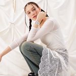 CASIO 卡西歐 BABY-G 緞帶雙顯女錶-白/粉色 BGA-290RA-7A, , large