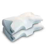 Buy one get one free [Hilton] 8D slow rebound anti-snoring sleeping memory pillow (pillow/neck pillow/memory pillow) (B0402-NL), , large