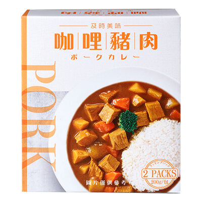 [箱購] 味王調理包 咖哩豬肉200g克 x 2 x 12BOX盒