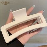 【Gulicc】古莉可 髮夾方型鏤空大鯊魚髮夾, , large
