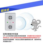 金德恩 GS MALL 台灣製造 超音波強力驅鼠機 物理驅鼠機 音波驅鼠器 超音波驅鼠 驅鼠器 驅鼠 驅蟲機 除蟲, , large